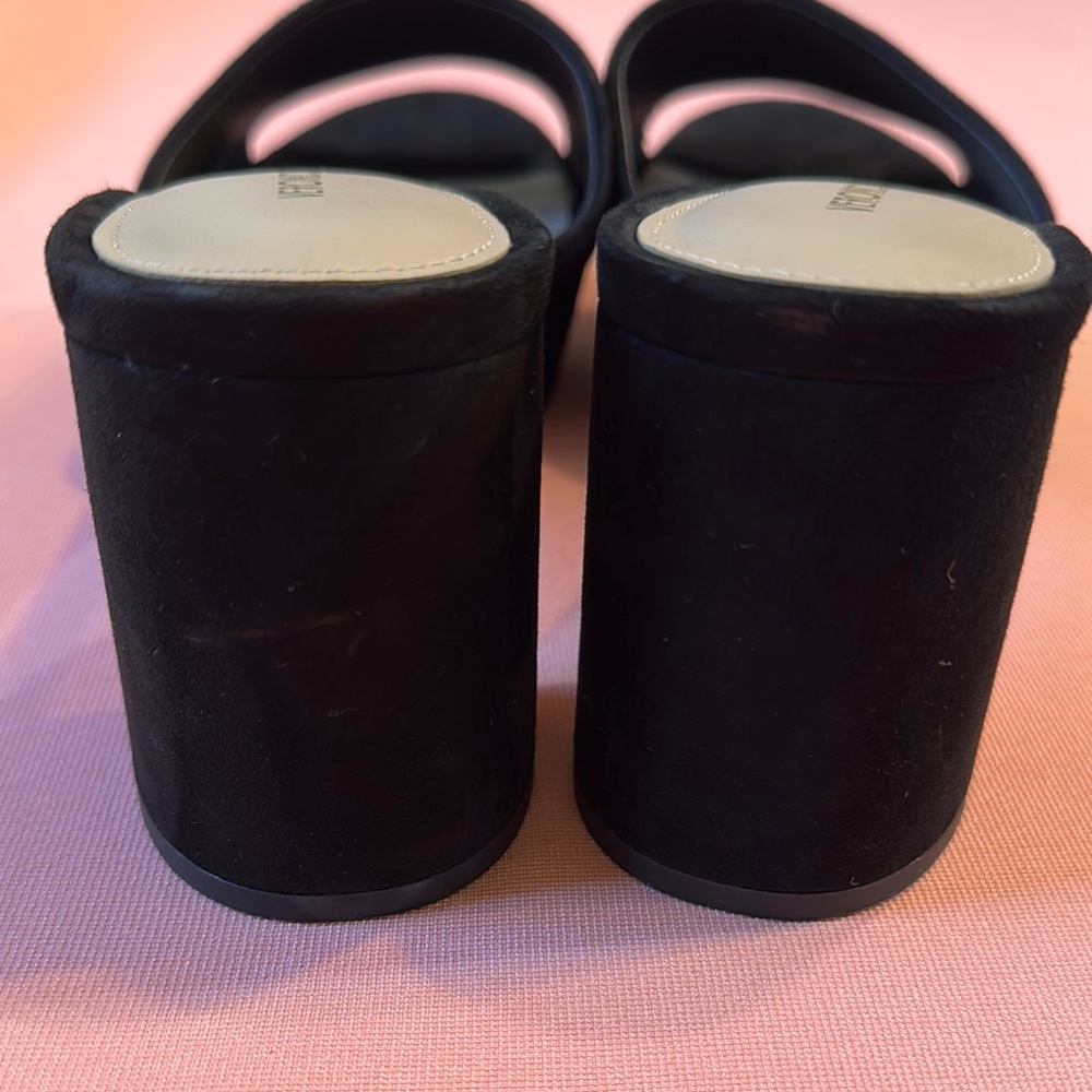 New Veronica Beard Black Women's Slide Sandals size 8. - Picture 7 of 10